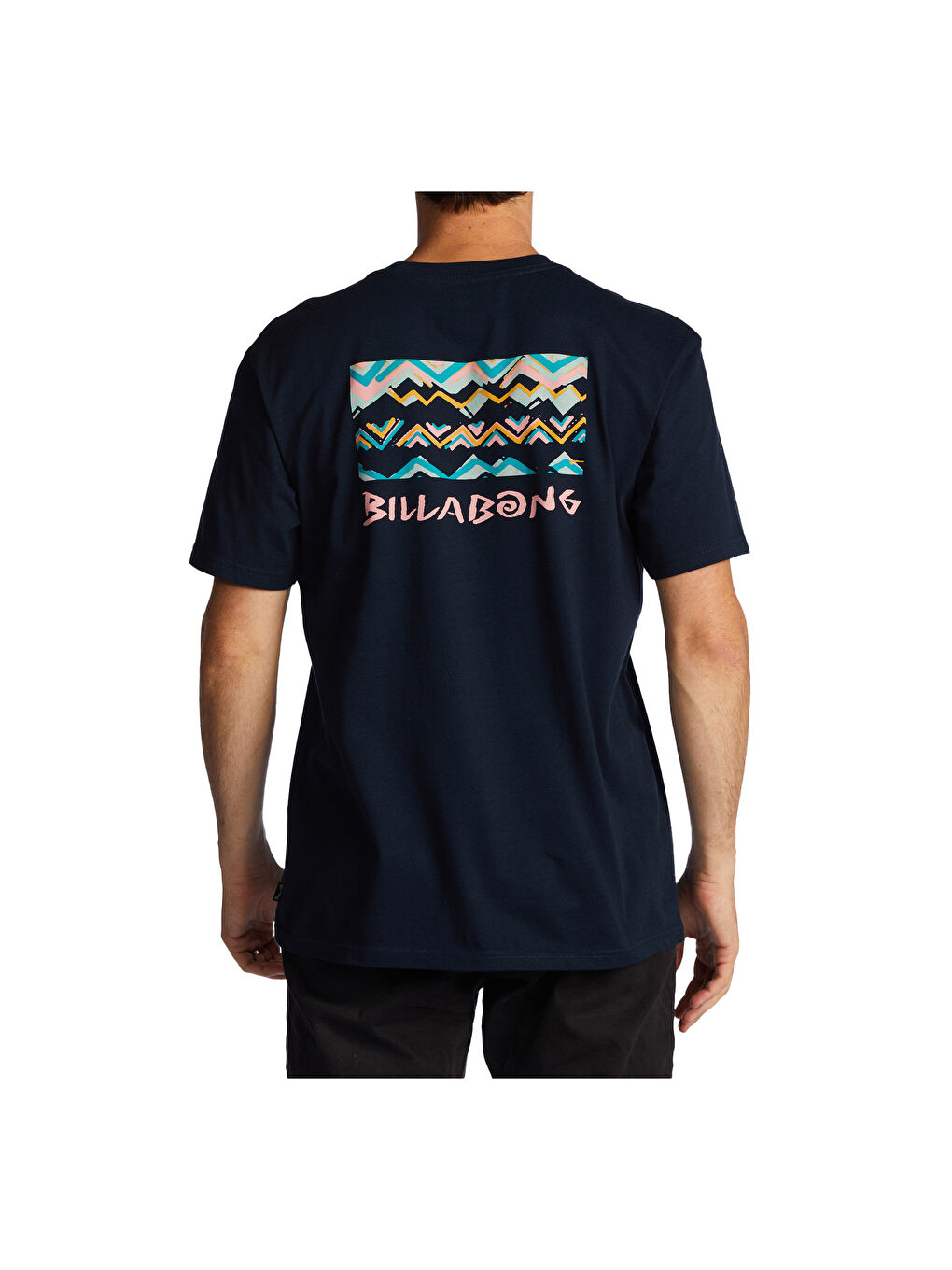 Lacivert Segment Ss Erkek Mavi Tişört-4