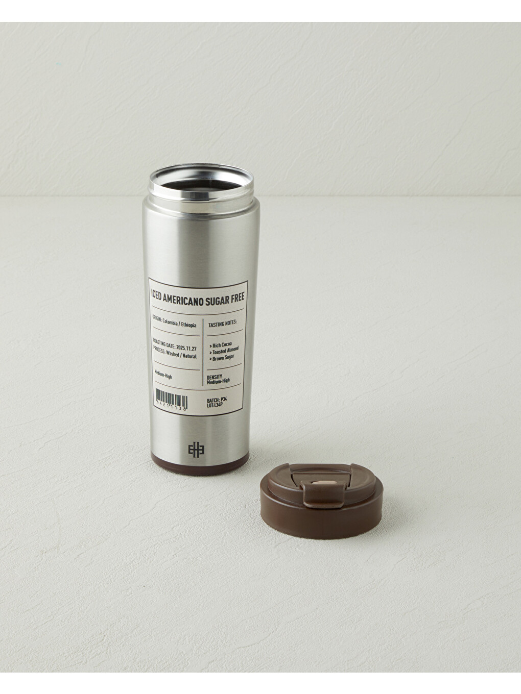 Good Mood Brew Çelik Termos 500 Ml Kahverengi-1
