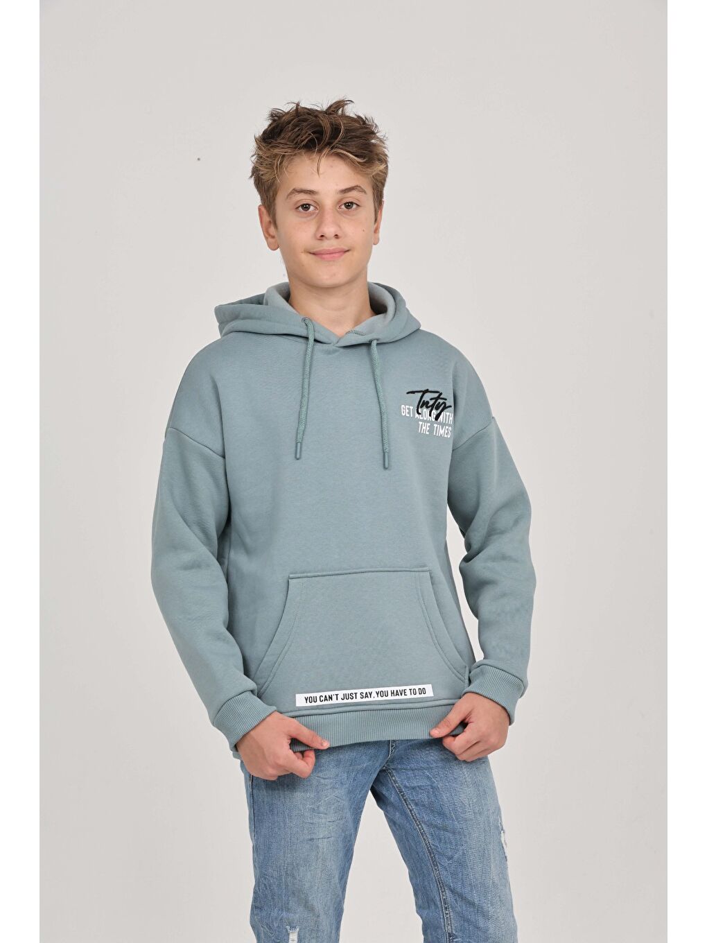 Lila Erkek Çocuk Tnty Nakışlı Sweatshirt-3