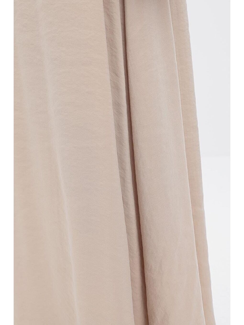 Bej-V Yakalı Modal Etekli Takım-6