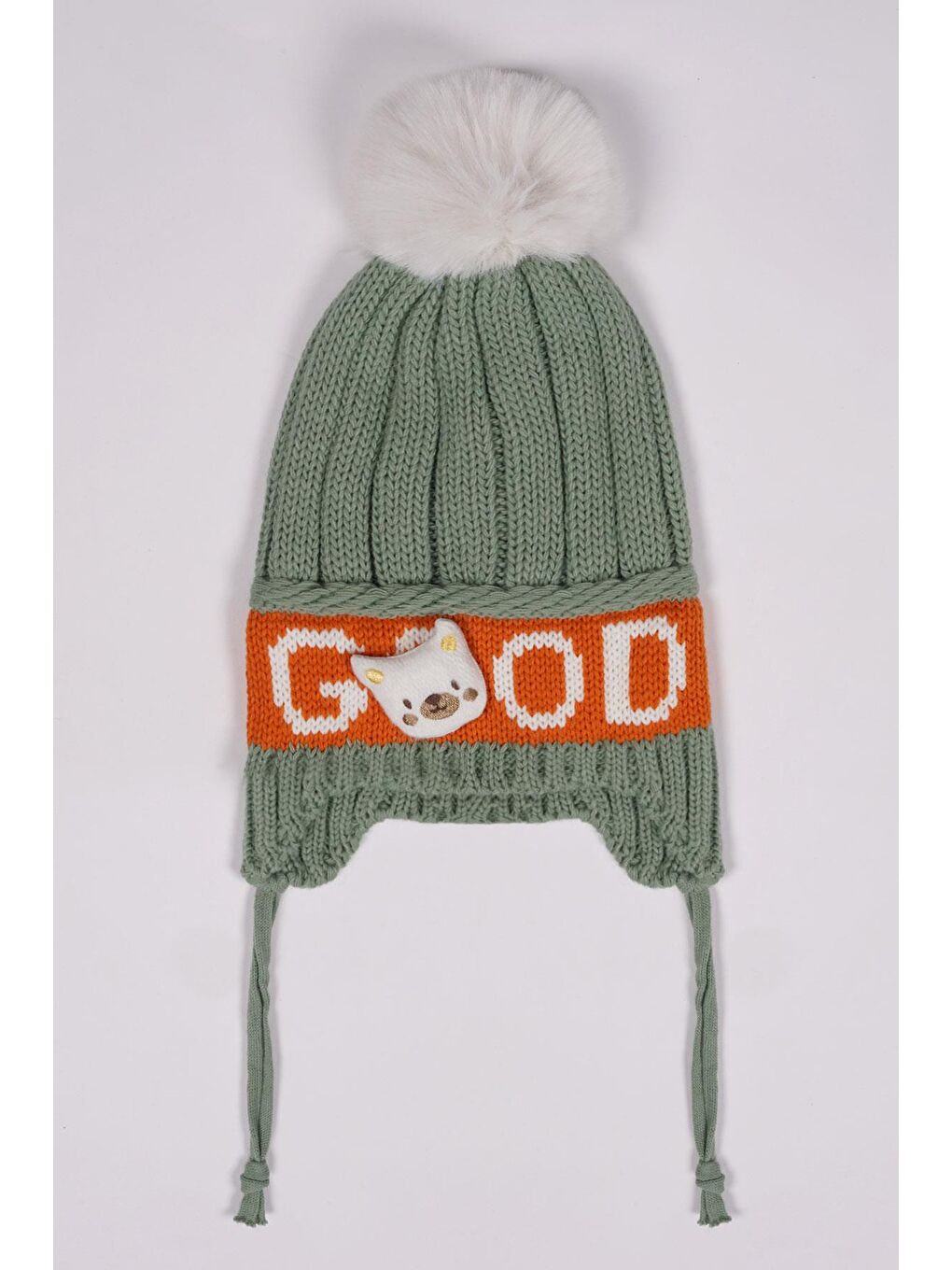 Yeşil Ayıcıklı Cagla Yesil Renk Bere