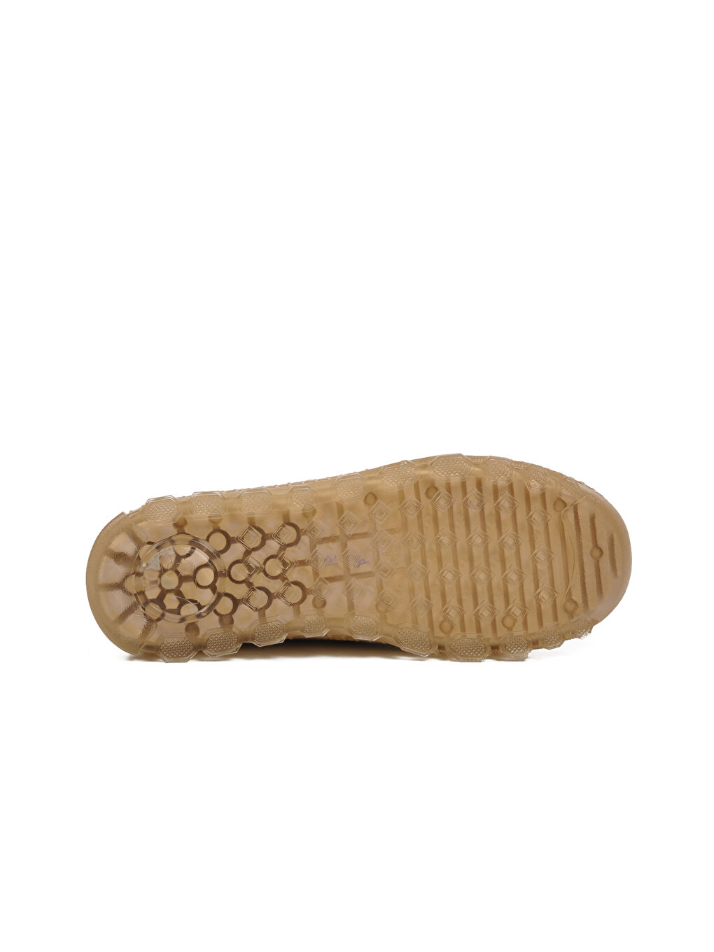 Bej Hakiki Deri Kadın Casual Ayakkabı 0001 Z-4