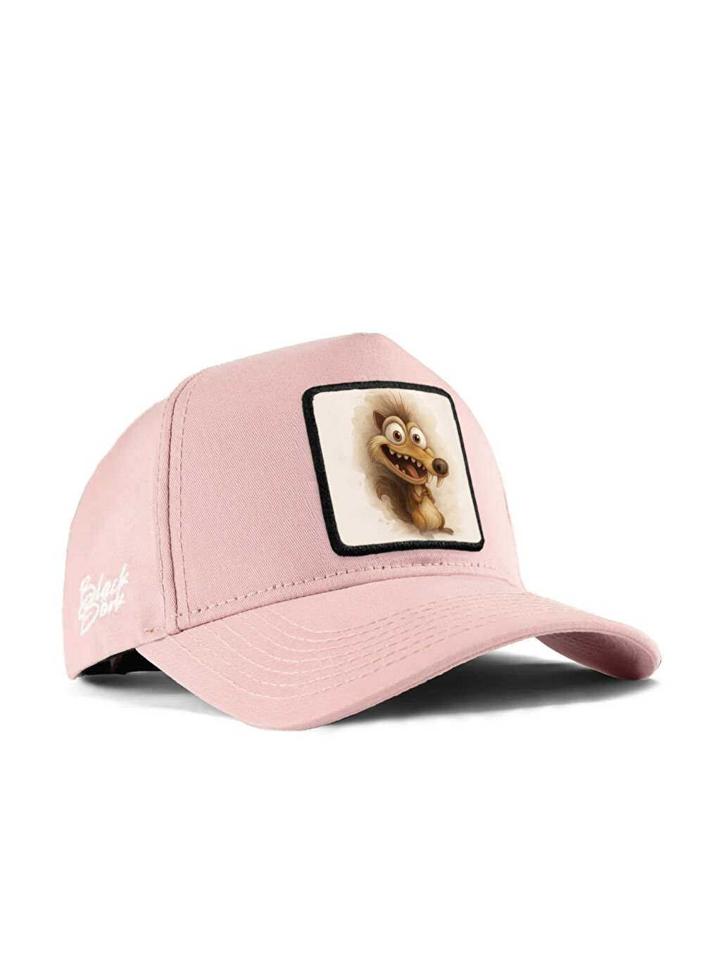 Pembe Sincap Logolu Somon Beyzbol Şapka