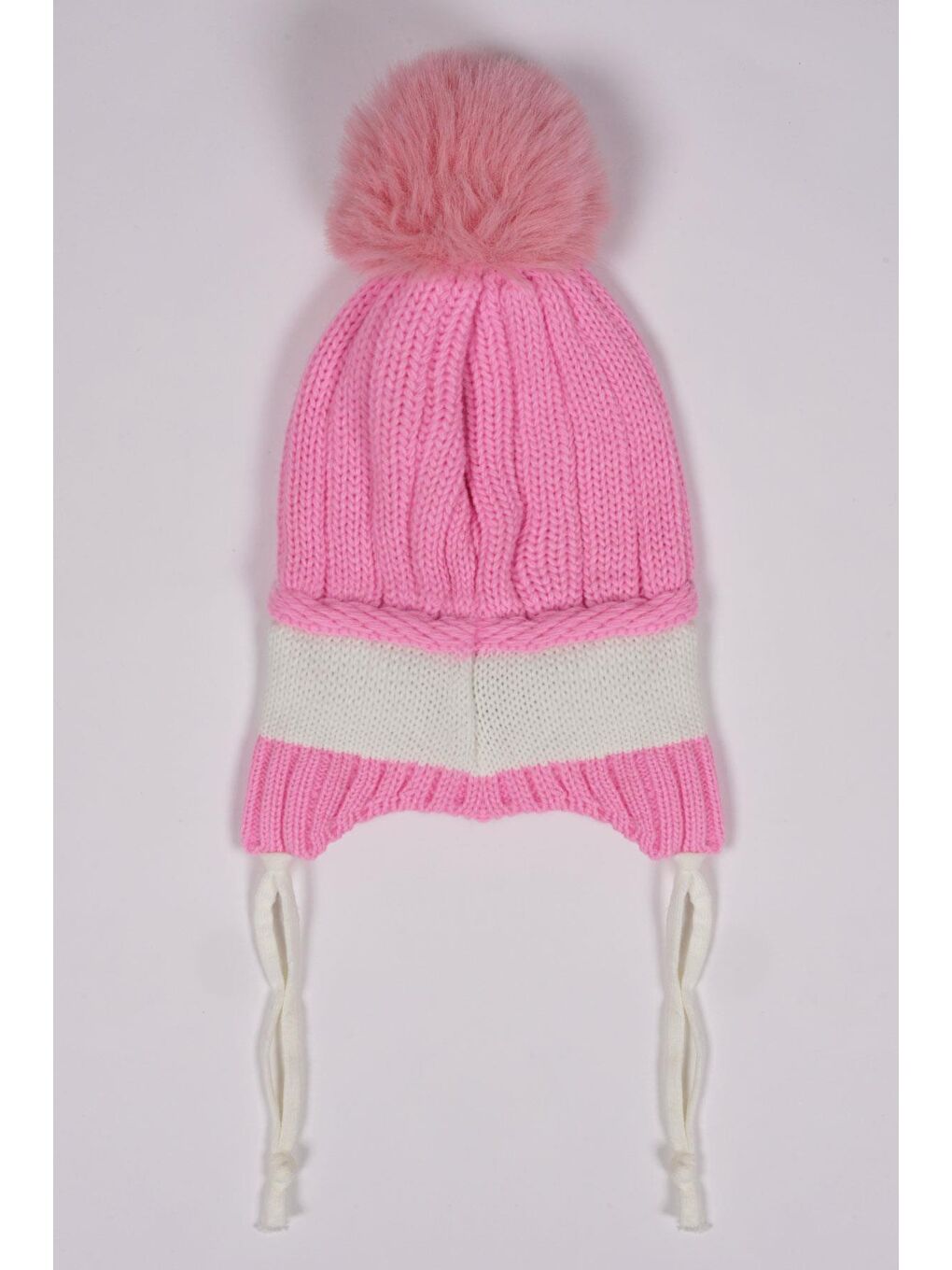 Ayıcıklı Pembe Renk Bere-1