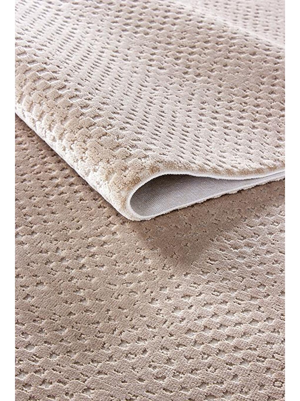 Bej Mirissa 9401 Akrilik Dokuma Halı Salon Oturma Odası Halısı-160x230-1