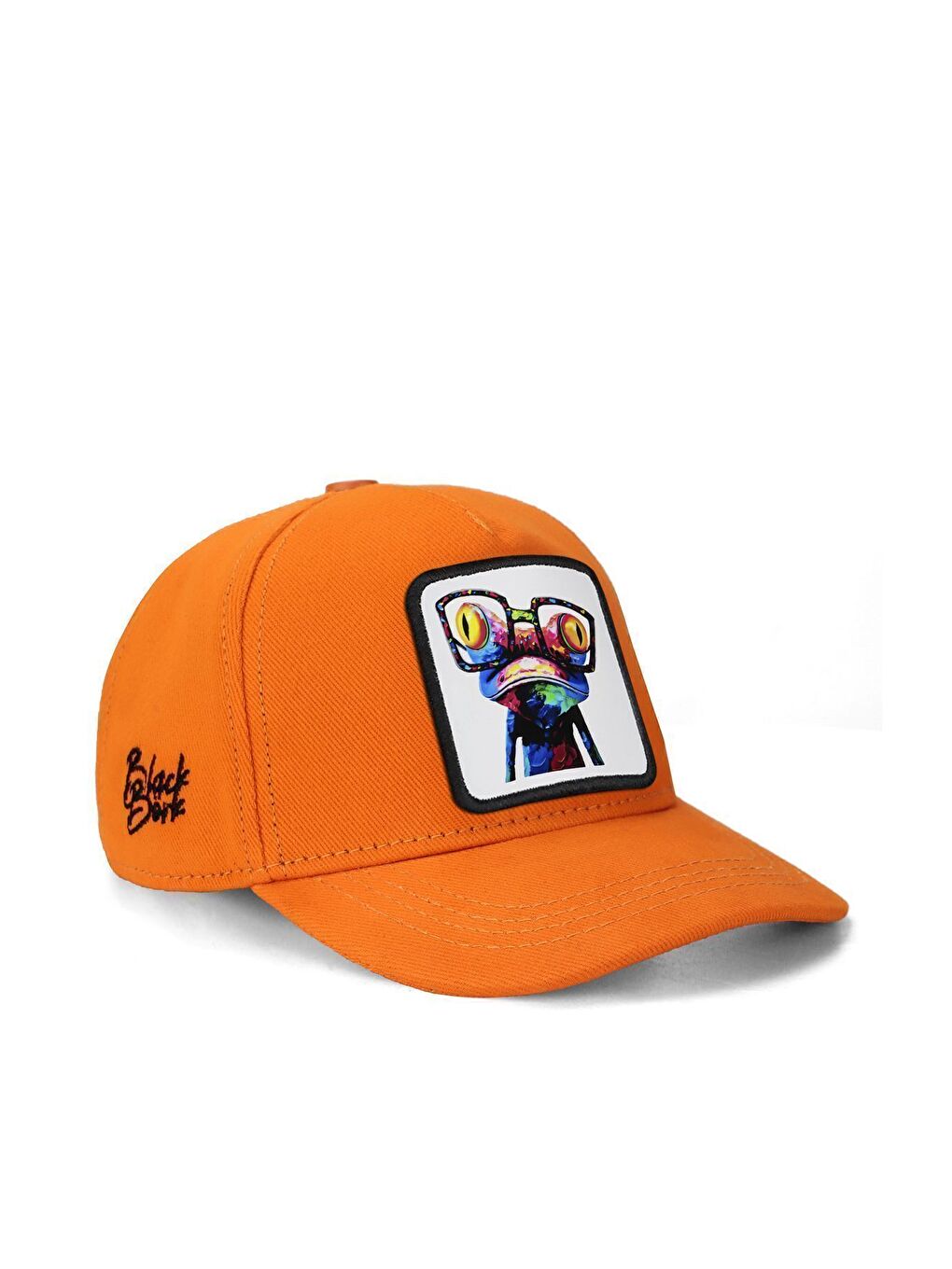 Kids Bukalemun Logolu Turuncu Çocuk Beyzbol Şapka