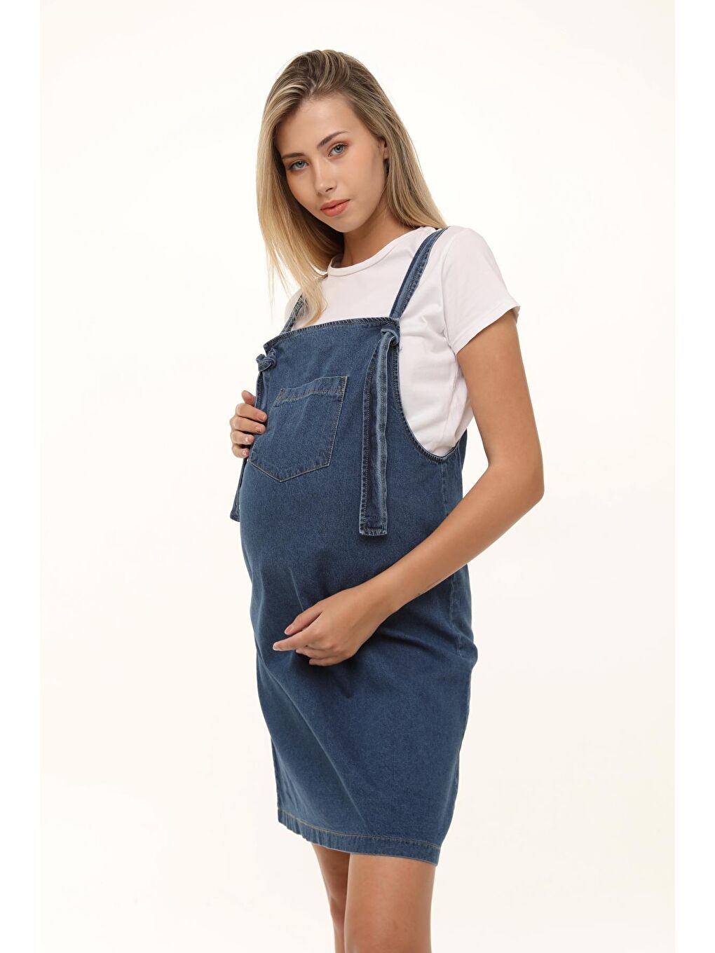 Luvmabelly Mavi Kadın Hamile Denim Jile - 2