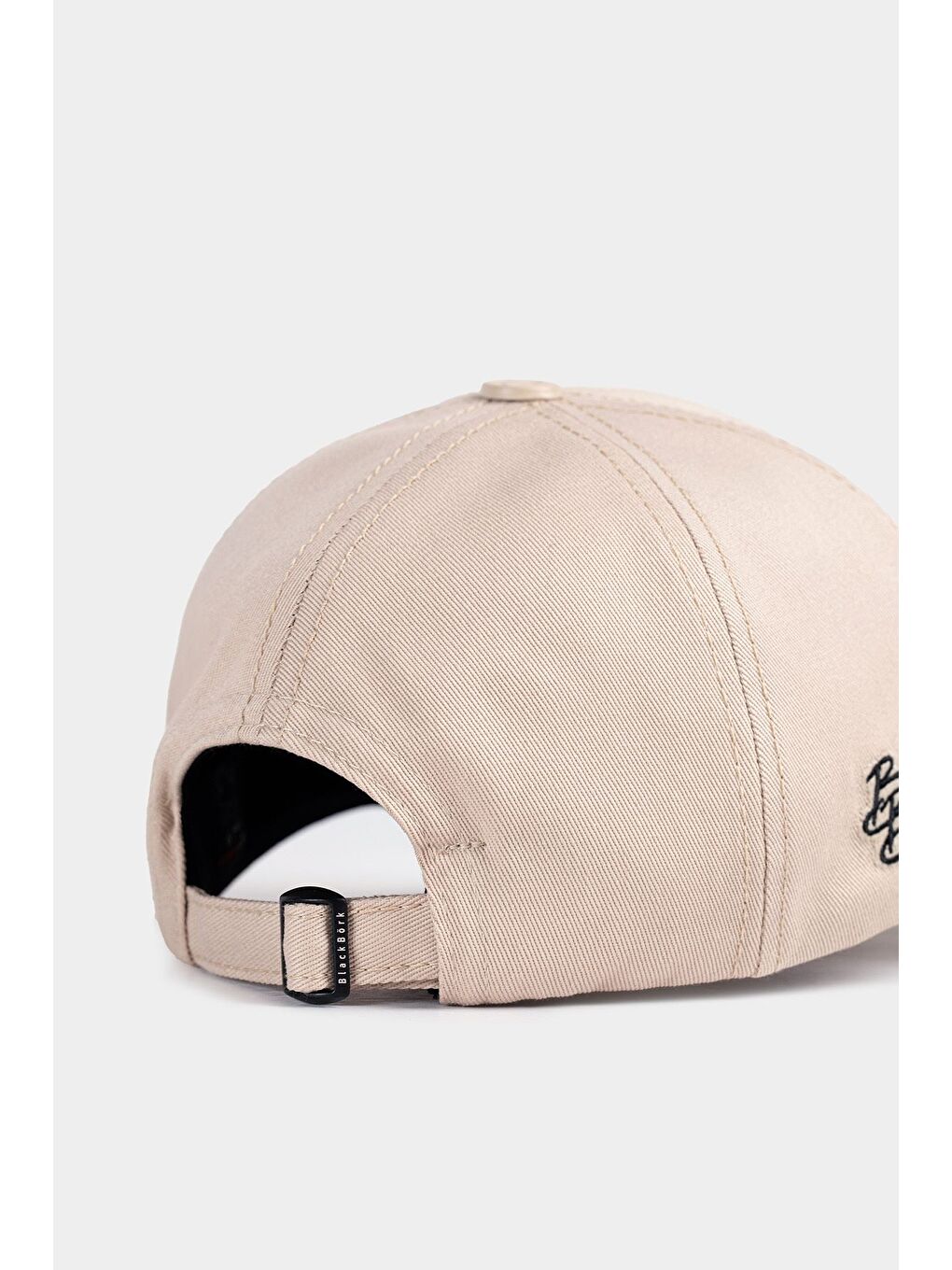 Six At Logolu Siyah-Bej Beyzbol Şapka-3