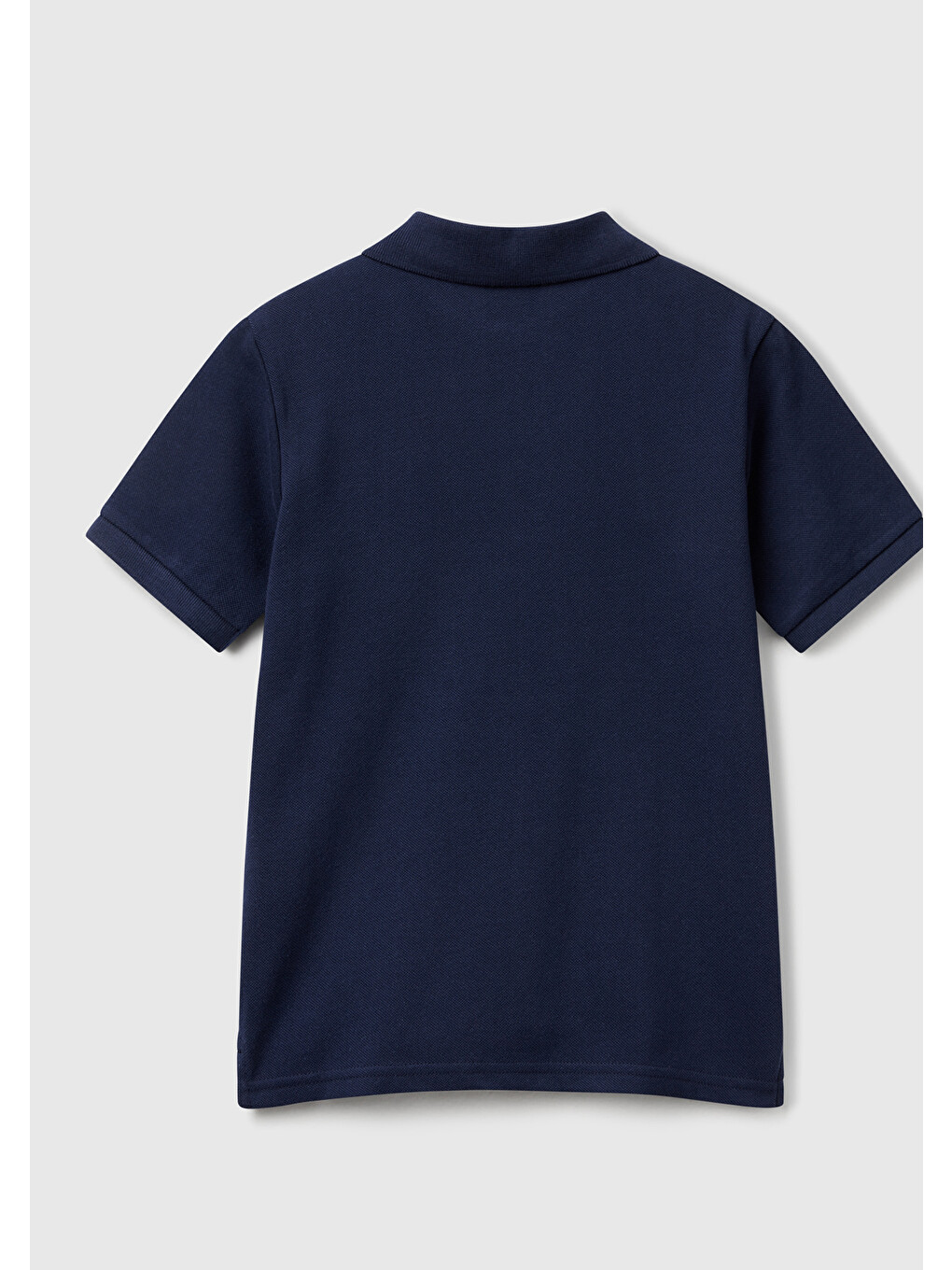 Erkek Çocuk Lacivert Logolu Pike Polo T-shirt-1