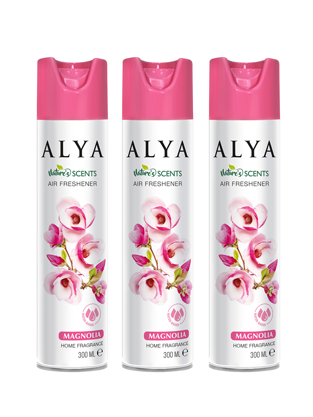 Alya Karışık Nature's Scents Magnolia- Manolya Su Bazlı Oda Kokusu ml x3 adet