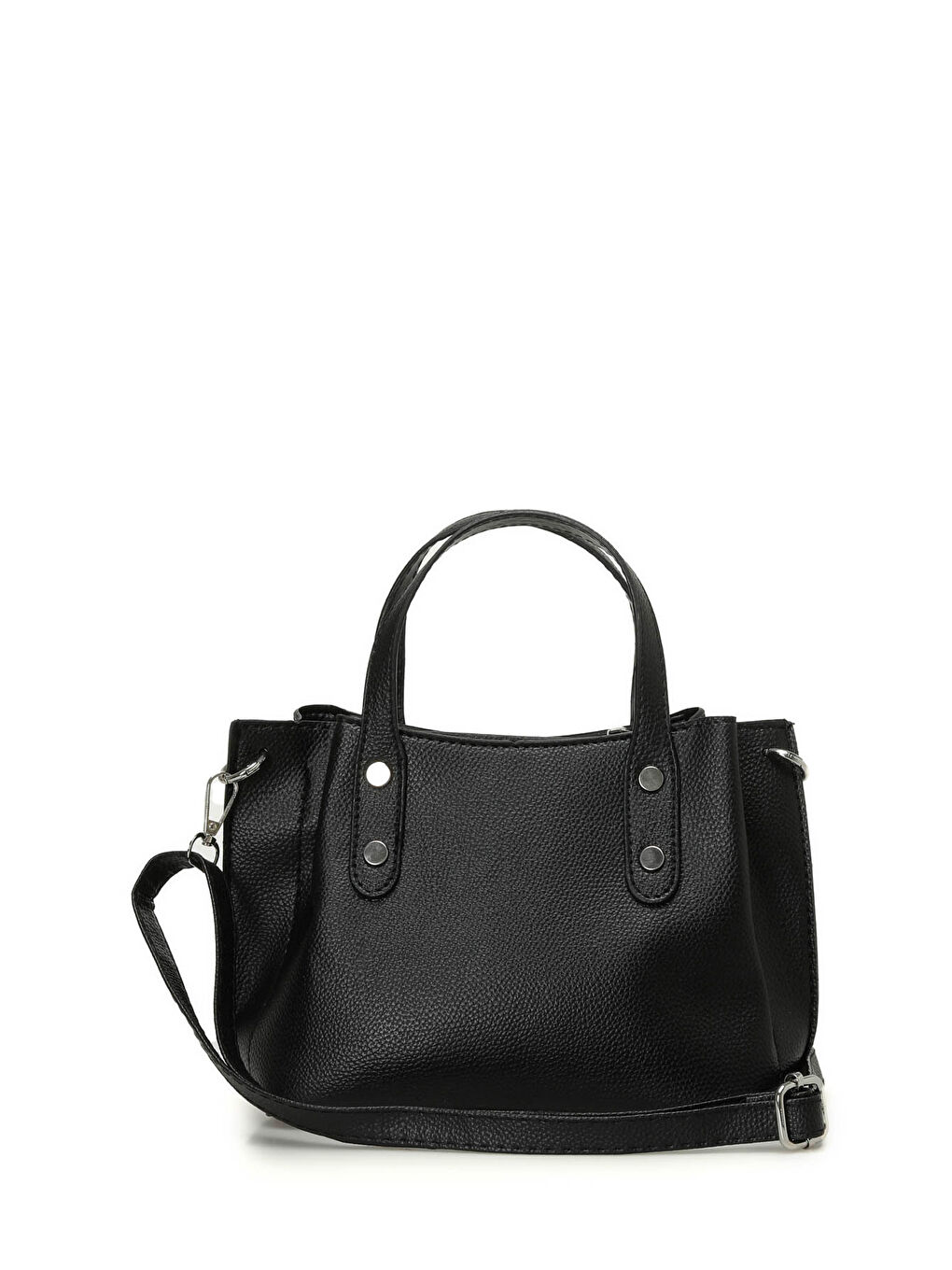 NTRL PRM CKGZ EL 4PR Siyah Kadın El Çantası-2