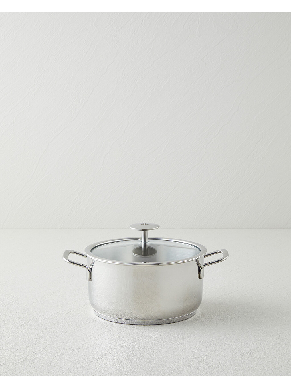 Gri Siena Çelik Mini Tencere 16x8 Cm Silver
