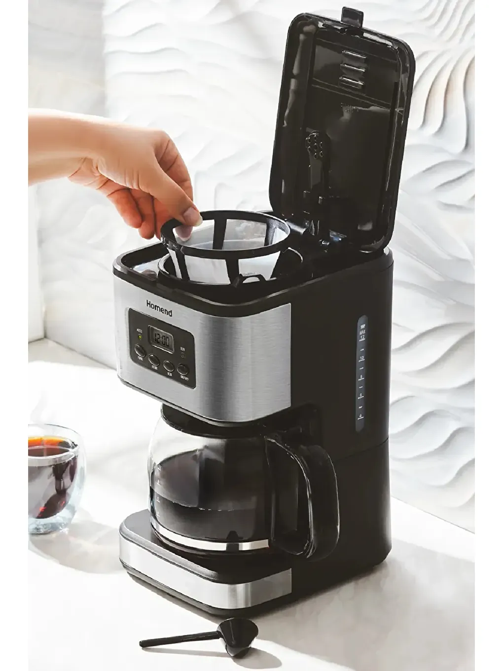 Homend Coffeebreak 5006h Otomatik Zaman Ayarlı XL (12 Fincan) Filtre Kahve Makinesi - 2