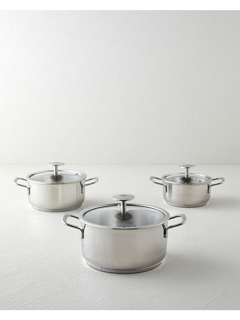Gri Siena Çelik Mini Tencere 16x8 Cm Silver-4