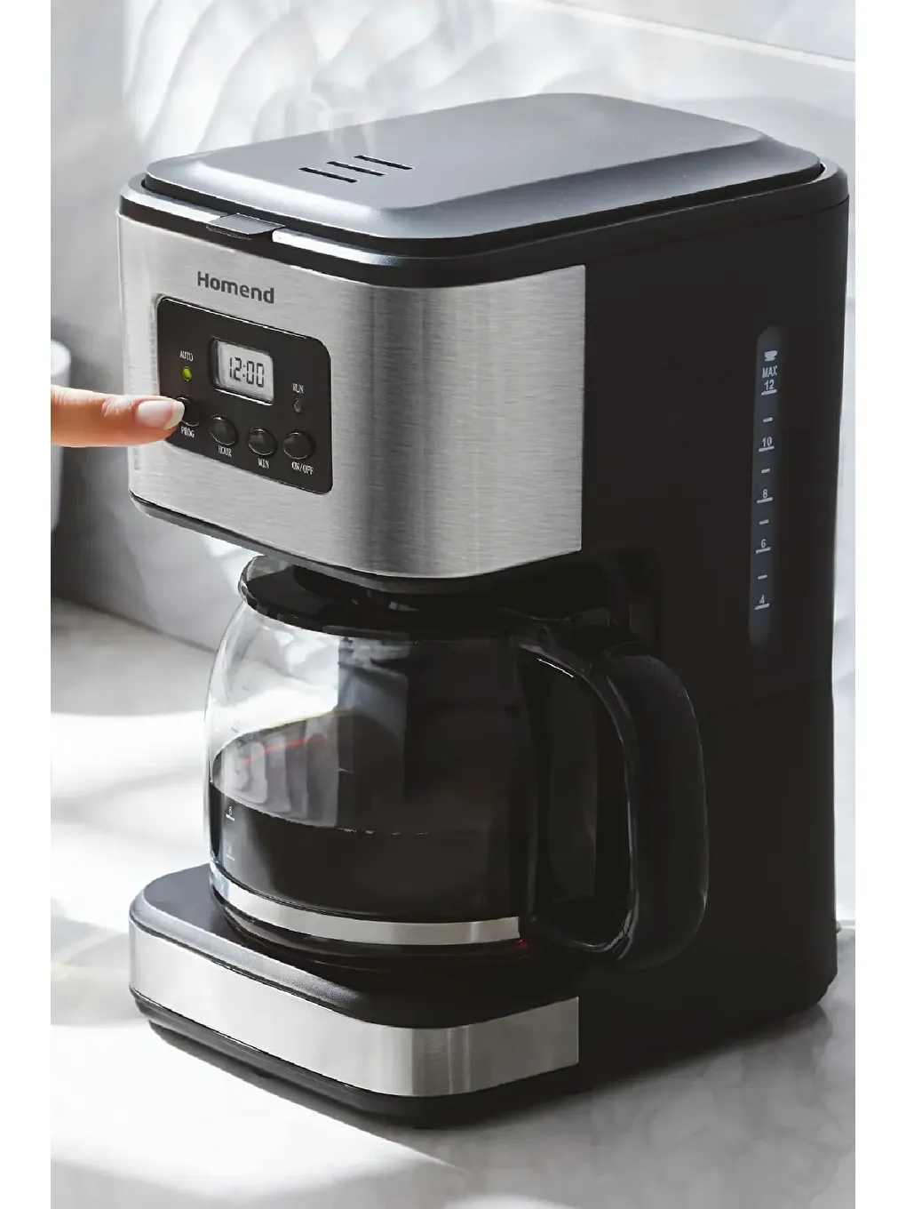 Homend Coffeebreak 5006h Otomatik Zaman Ayarlı XL (12 Fincan) Filtre Kahve Makinesi - 4