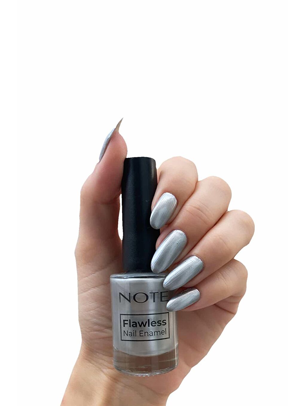 Note Cosmetique Gri Nail Flawless Oje 120 Silver Moon - Gri - 1