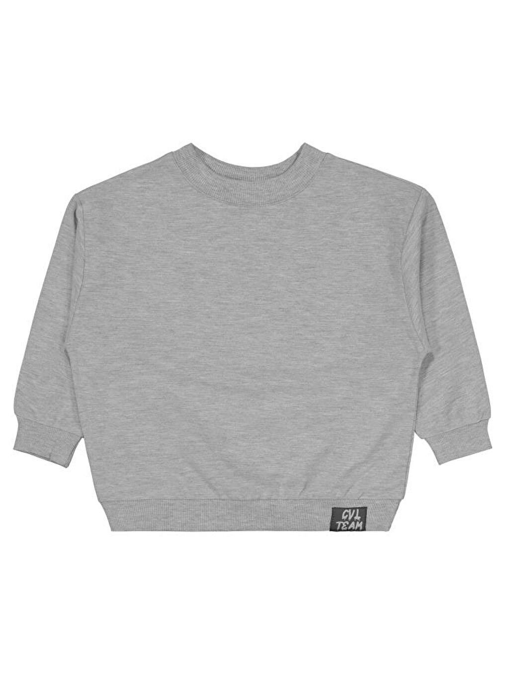 Boys Cvl Team Etiketli 2-5 Yaş Sweatshirt - Gri 3-4 Yaş