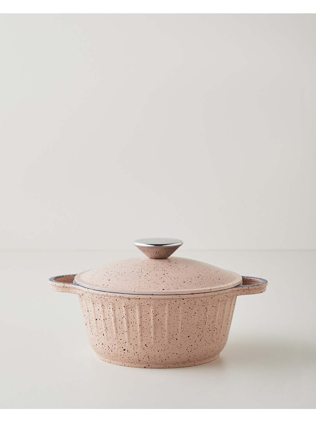 Tiny Cast Premium Döküm 5 Parça Mini Tencere Seti 16x16x16 Cm Pembe-2