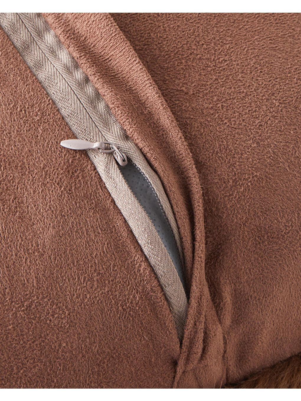 Kahverengi Terra Kırlent Kılıfı 45x45 cm Kahve-2