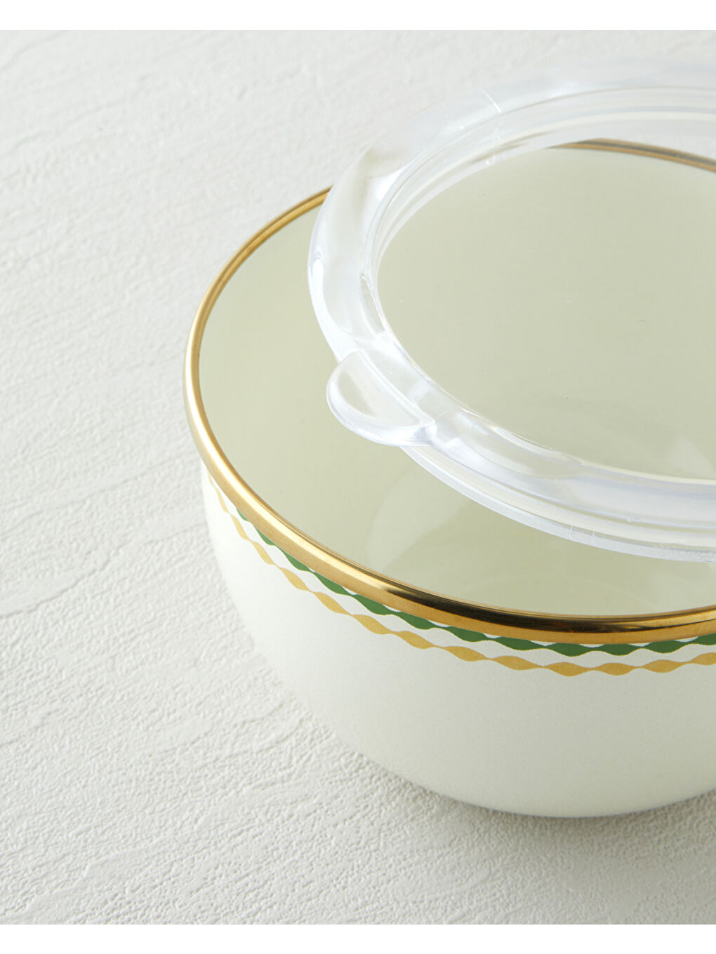 Botanic Garden Emaye 2'li Saklama Kabı 0,75 x 1,20 L Yeşil-4