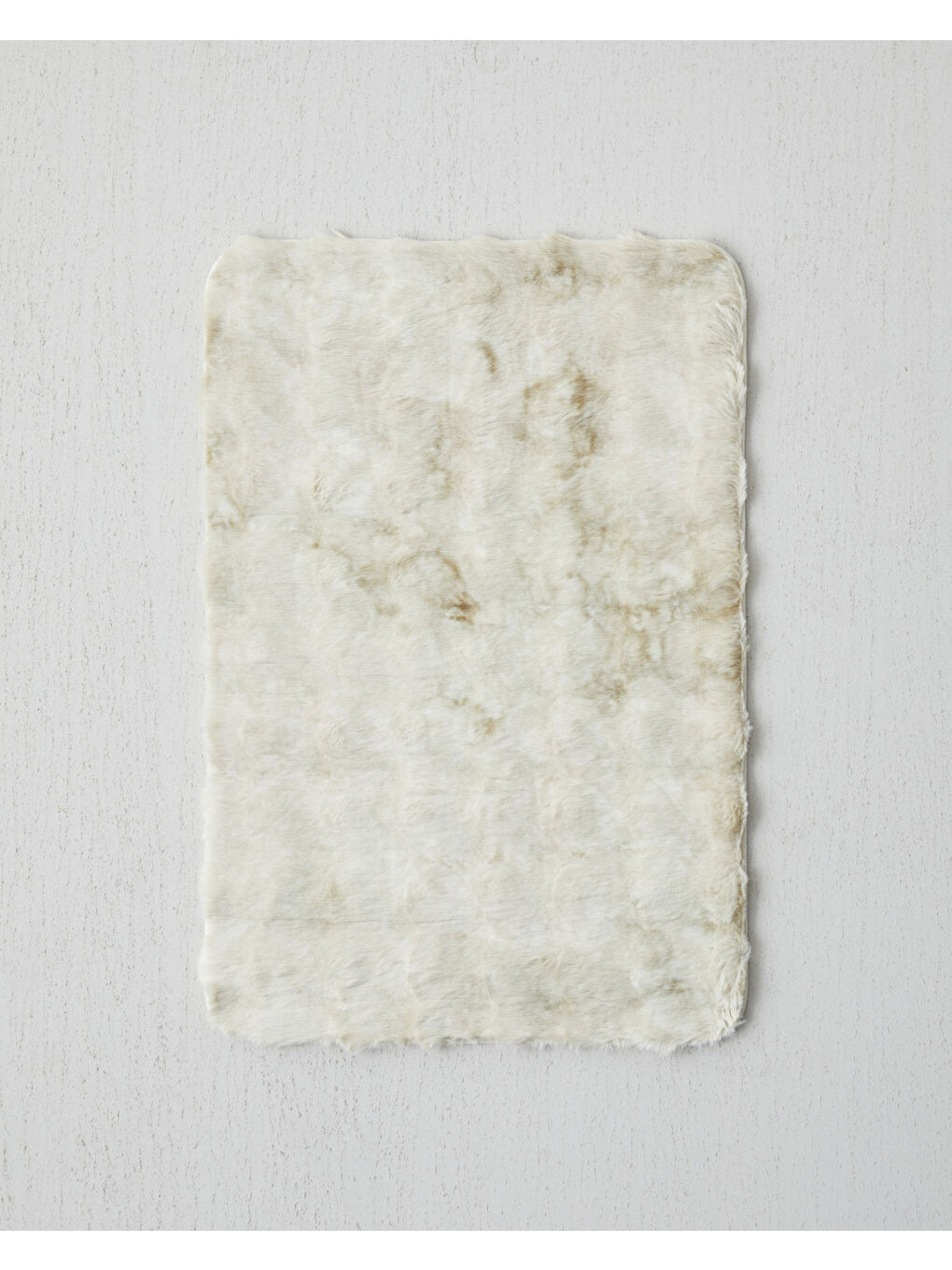 Terra Pelüş Halı 60x90 cm Bej