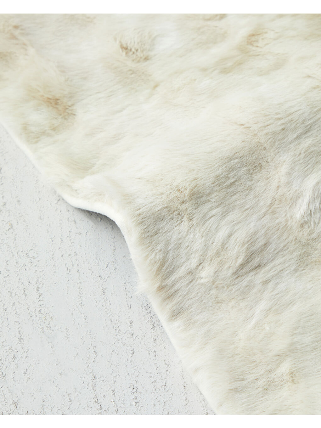 Terra Pelüş Halı 60x90 cm Bej-1