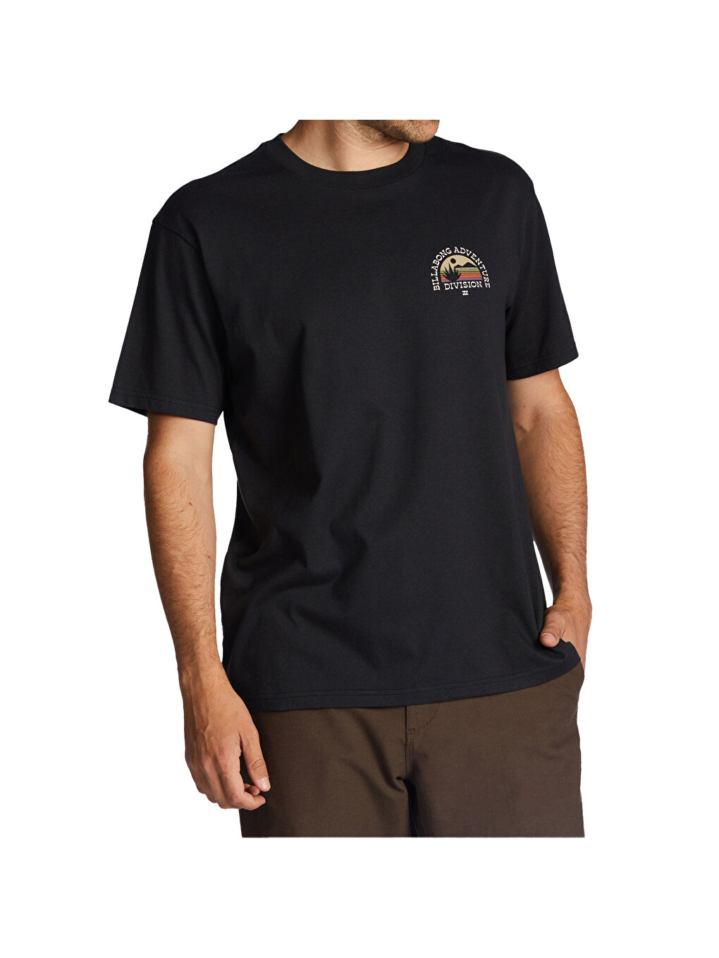 Sun Up Ss Erkek Siyah Tişört-2