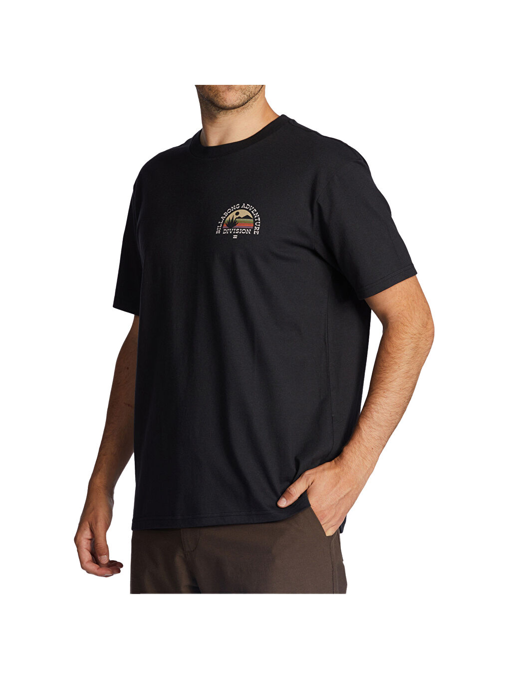 Sun Up Ss Erkek Siyah Tişört-5