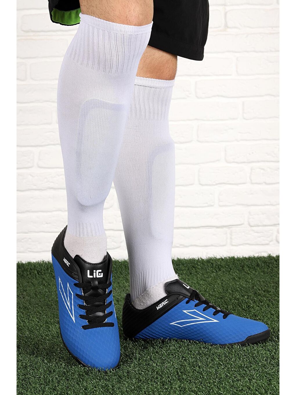 Mavi Meriç HM Halı Saha Erkek Spor Futbol Ayakkabısı-1