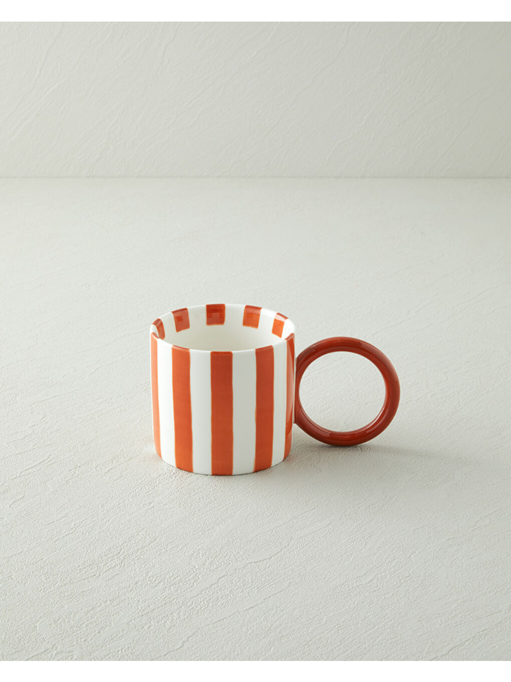 Boldy Lines New Bone China Kupa 350 ml Turuncu-1