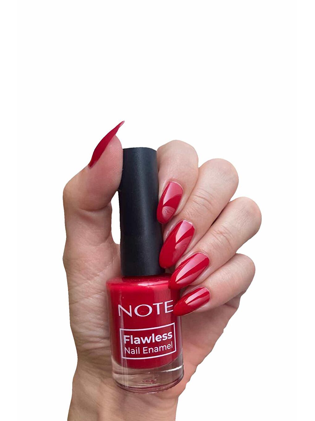 Note Cosmetique Kırmızı Nail Flawless Oje 100 Happy Red - Kırmızı - 1