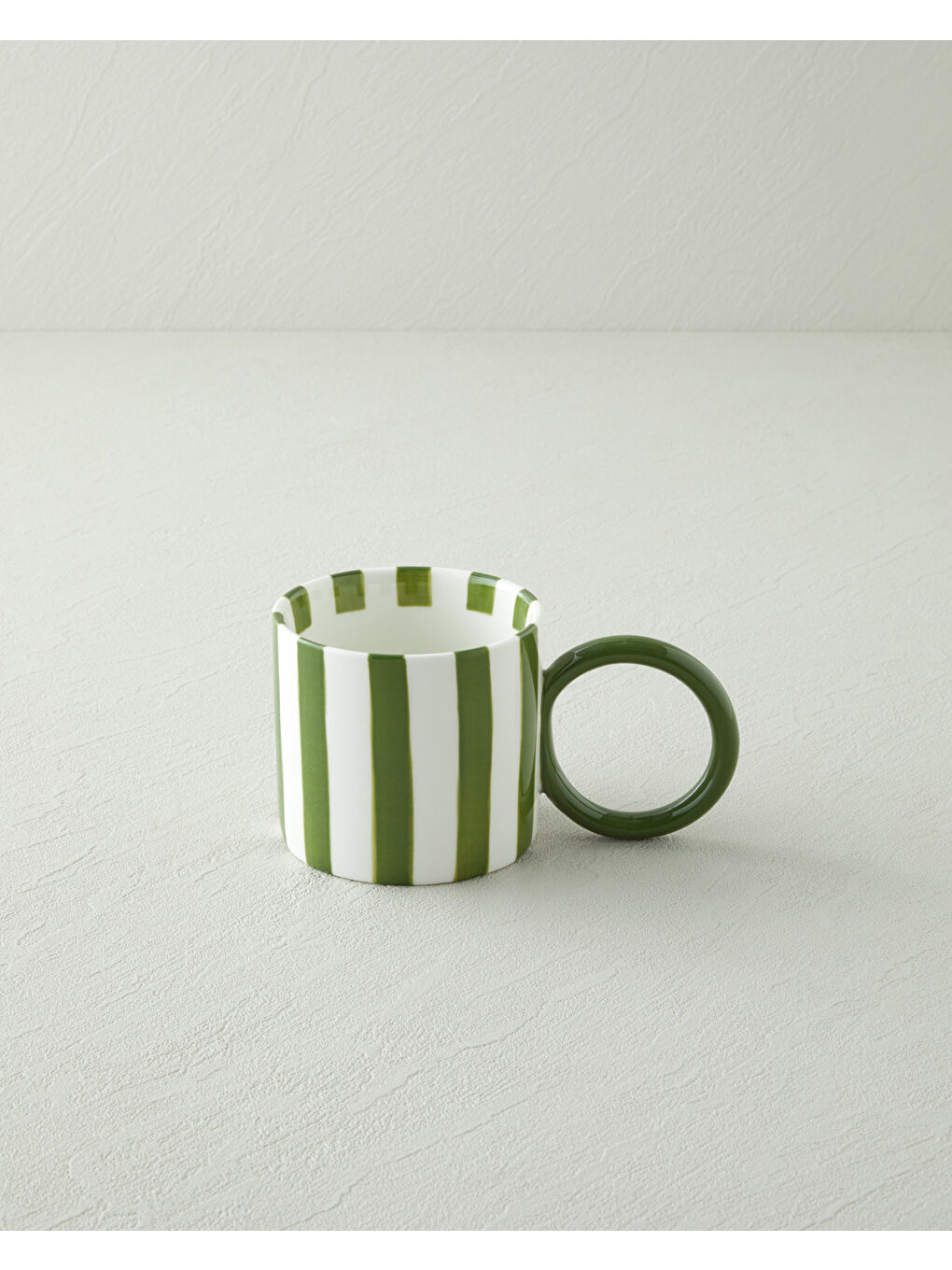 Boldy Lines New Bone China Kupa 350 ml Yeşil-1