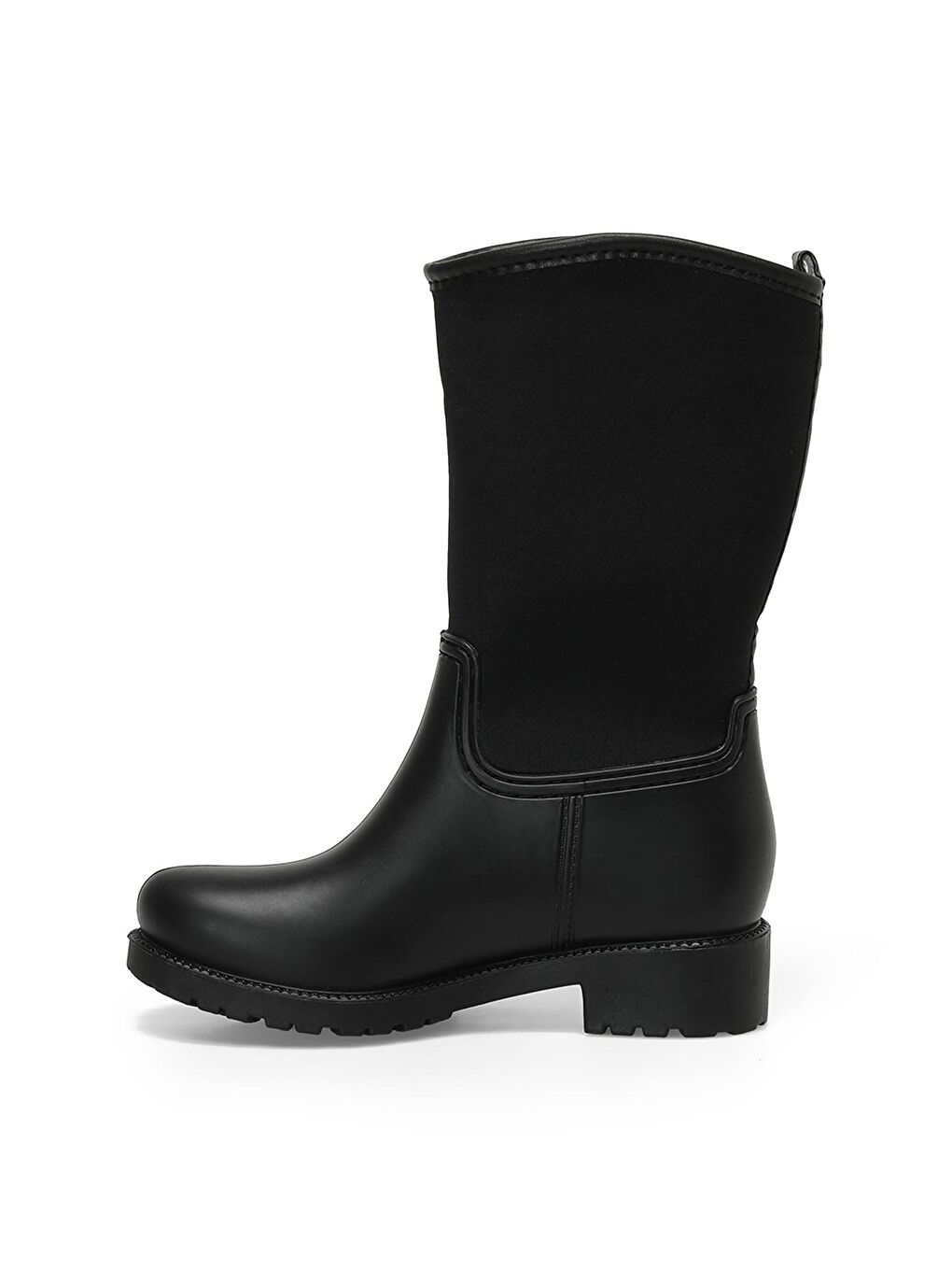 ELIS F 3PR Siyah Kız Çocuk Yağmur Çizmesi-2