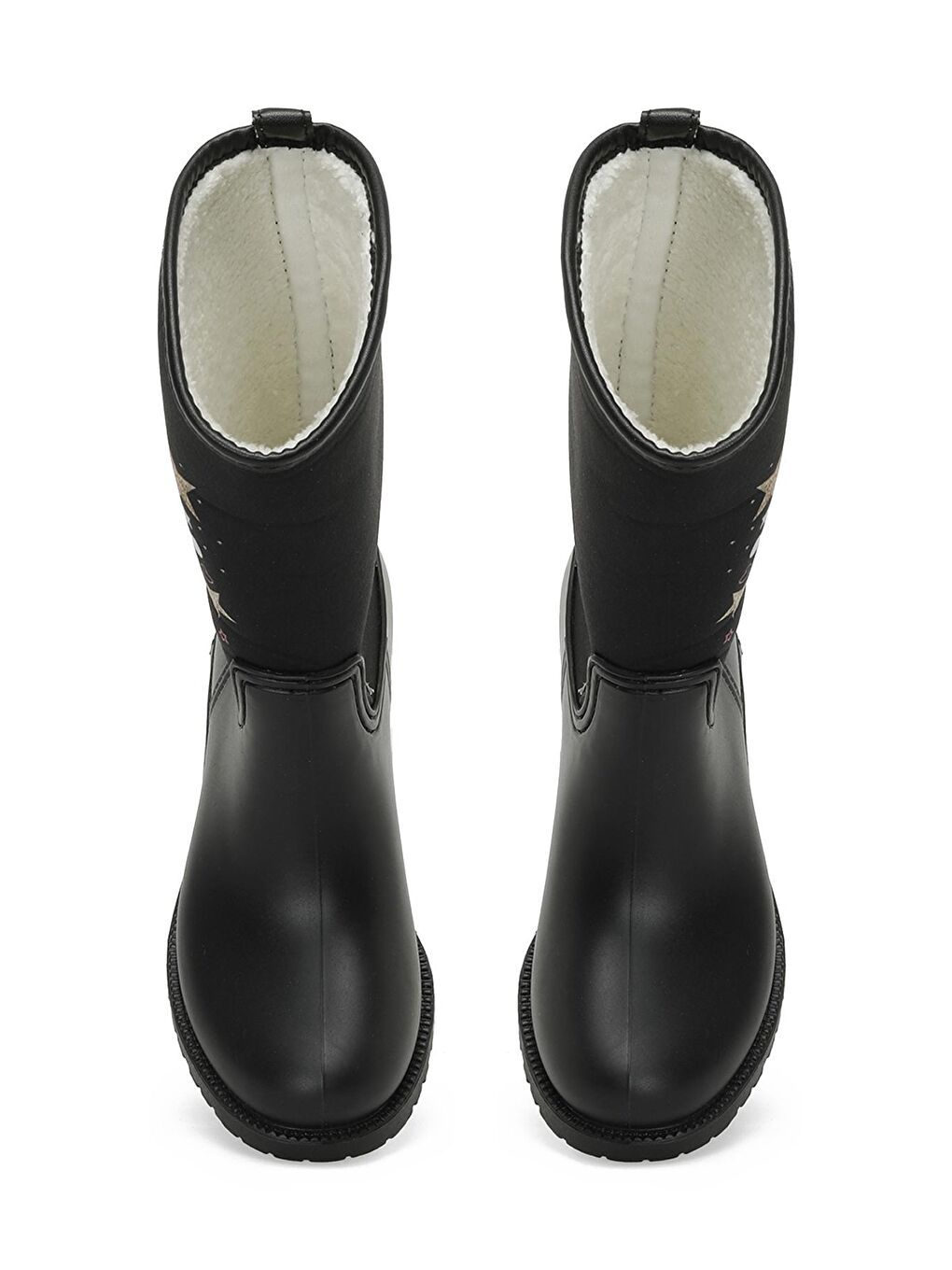 ELIS F 3PR Siyah Kız Çocuk Yağmur Çizmesi-3