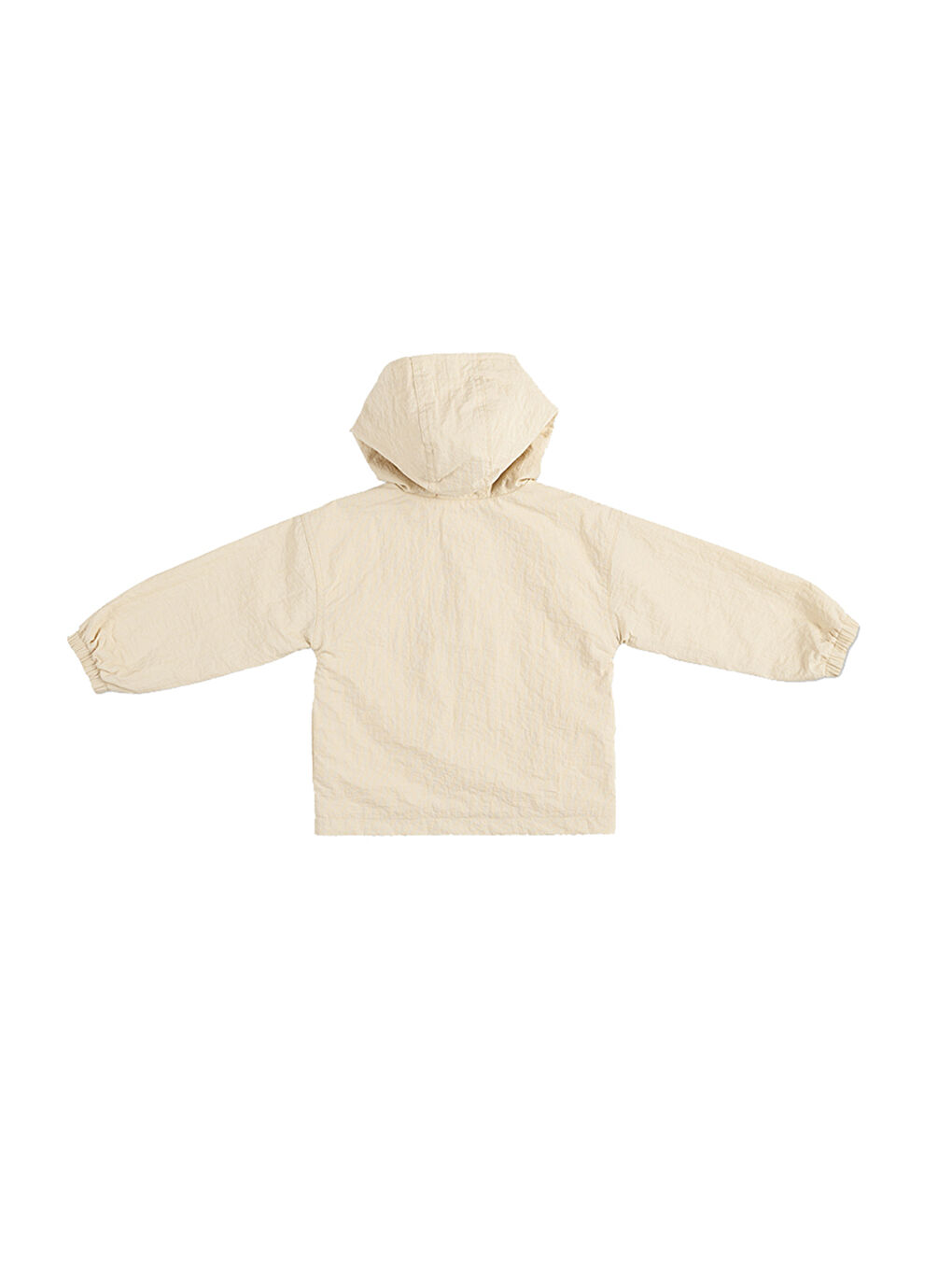 Bej Erkek Çocuk Cepli Yağmurluk-1