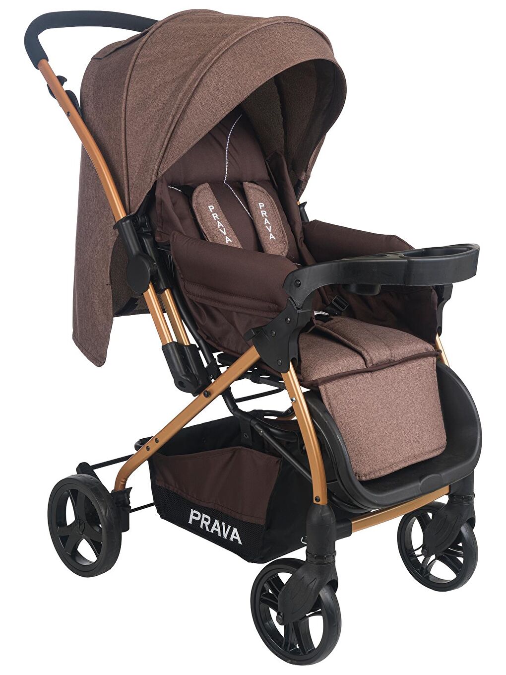 Comfort Plus Çift Yönlü Bebek Arabası - Kahverengi