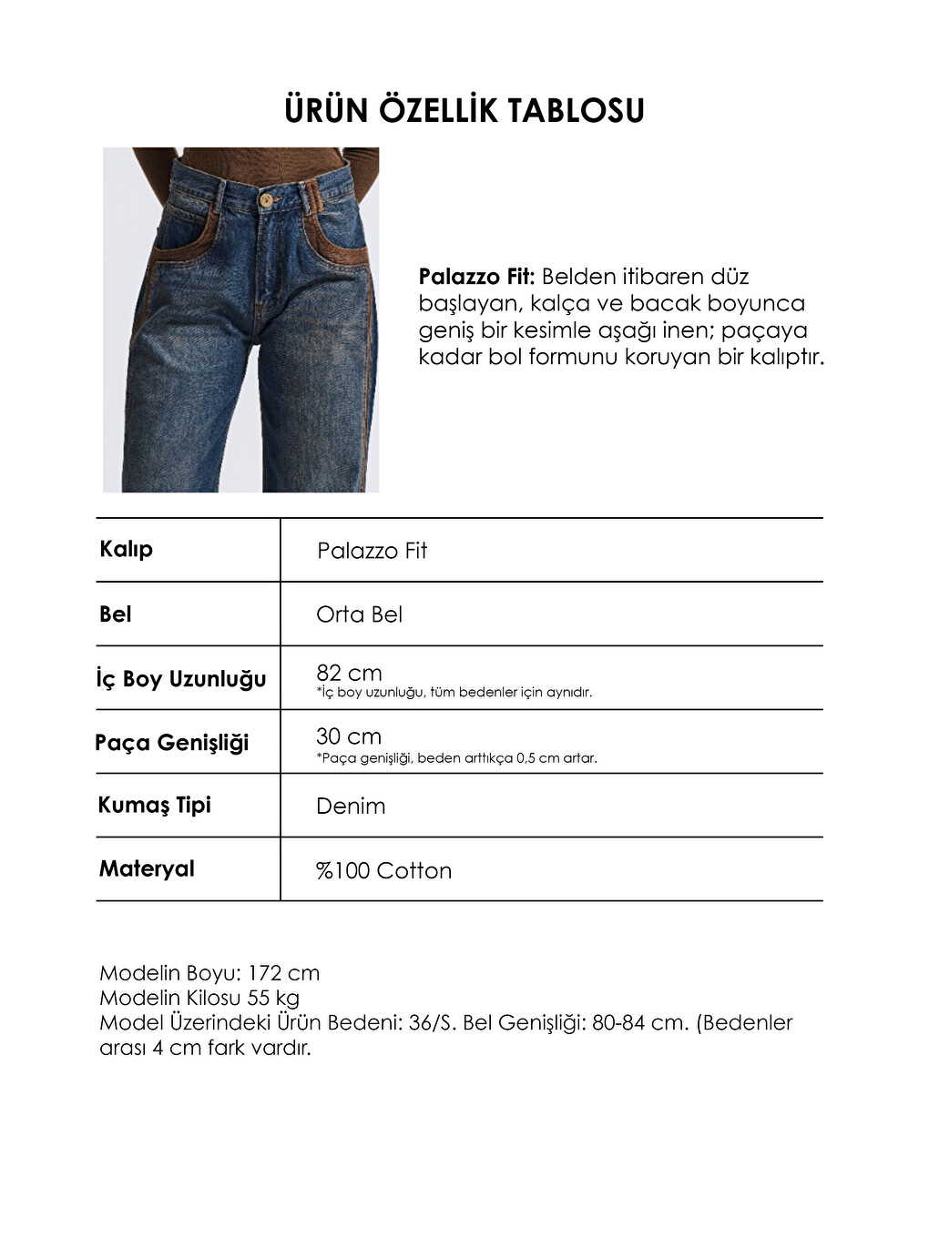Mavi Kadın Jean Rengi 2w6-8 Straight Fit Kahve Çift Parça Özel Tasarım Denim Jean-5