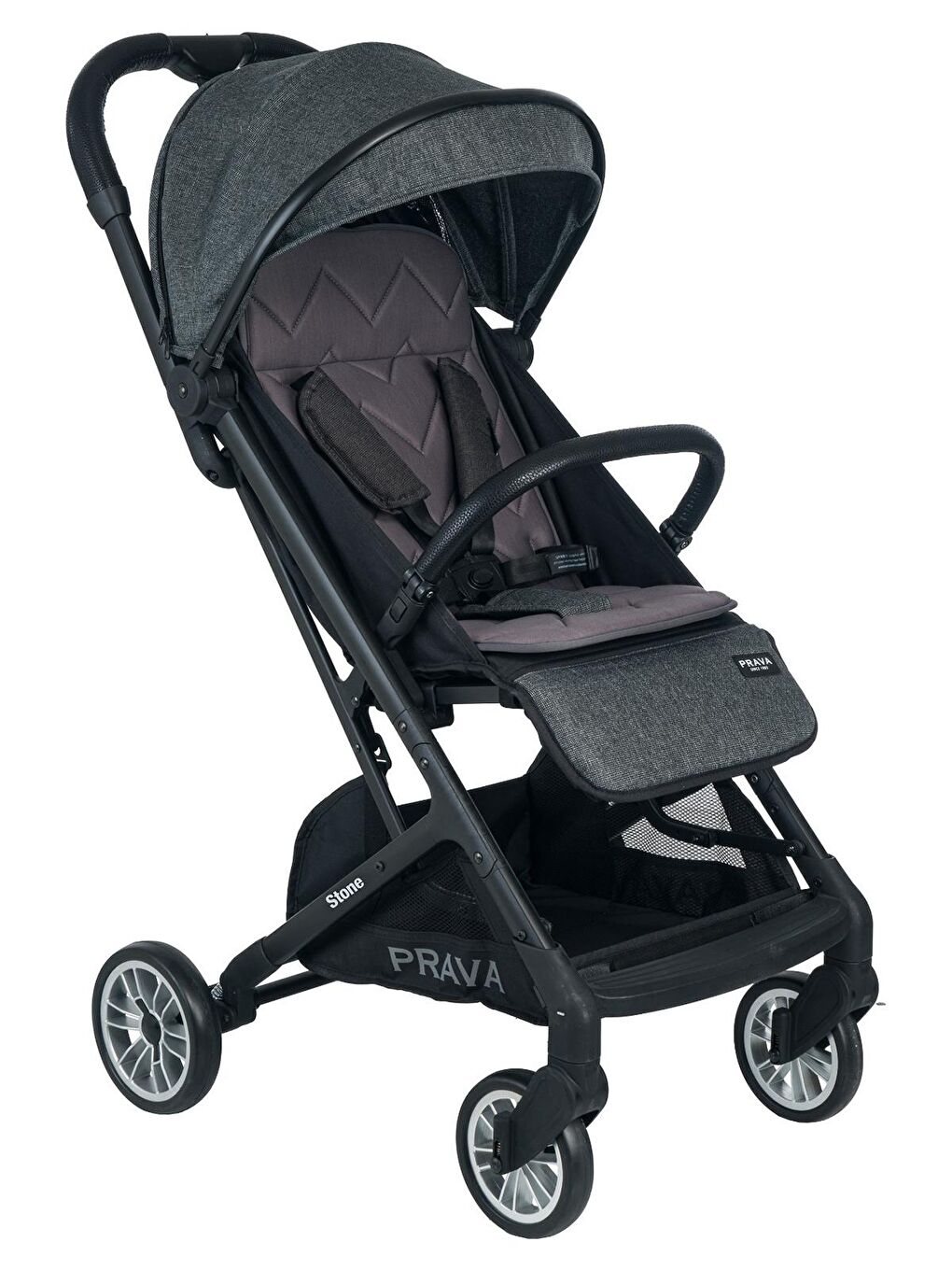 Stone Lüks Tek Yönlü Bebek Arabası - Gri