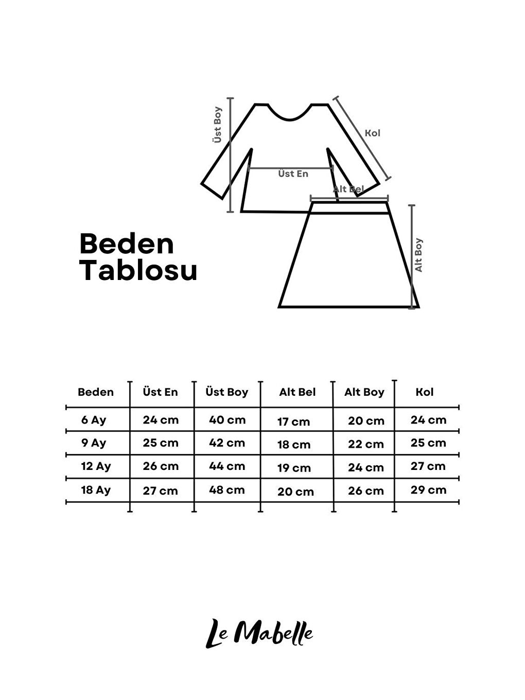 Kırmızı  Eteği Ponponlu Kız Bebek Yılbaşı İkili Takım - Lorena-3