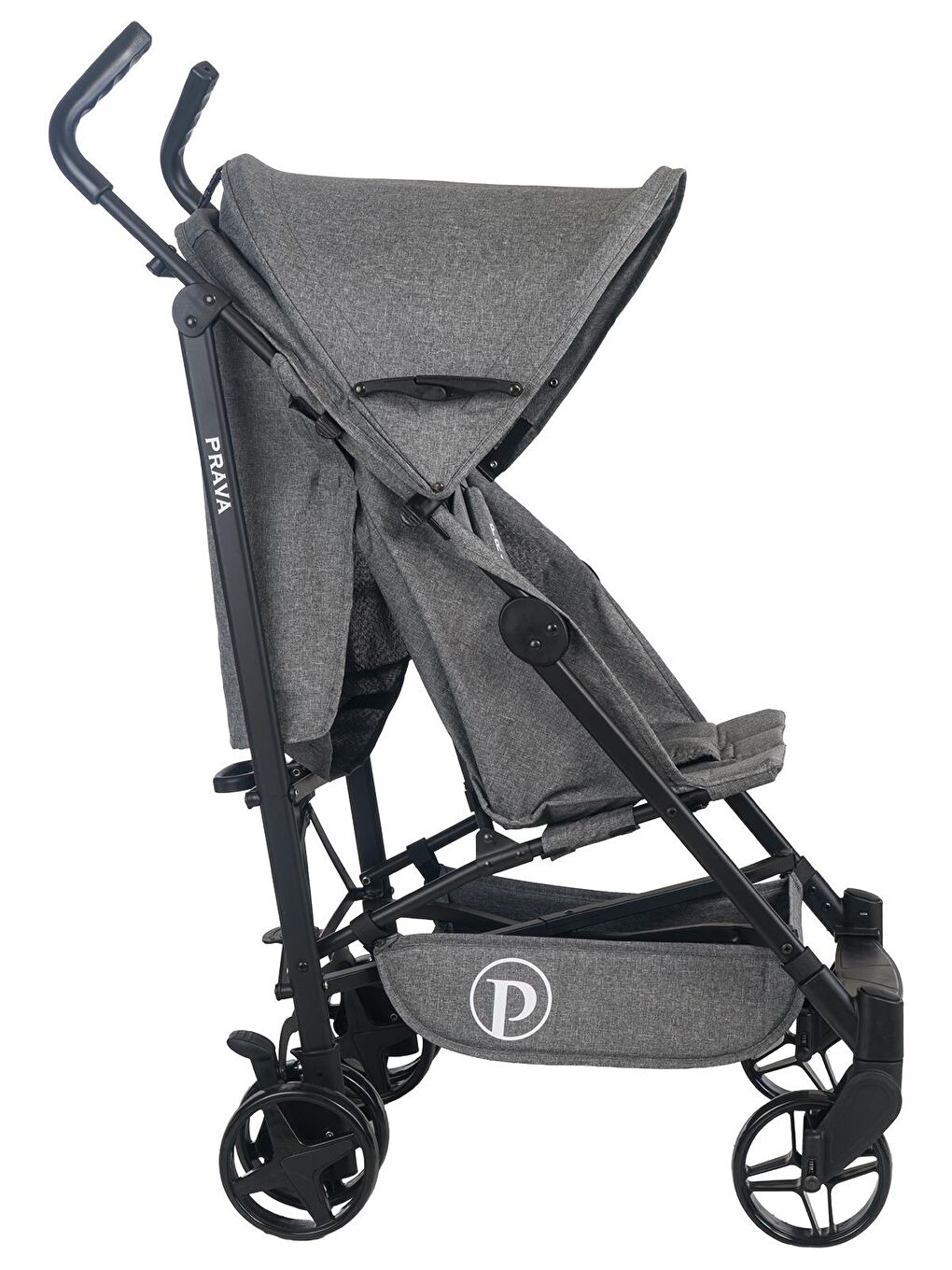 Smart Baston Bebek Arabası - Gri-1