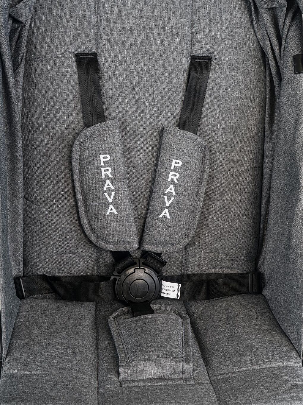 Smart Baston Bebek Arabası - Gri-3