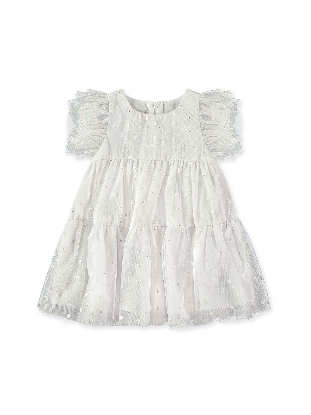 Kız Çocuk Elbise Ekru