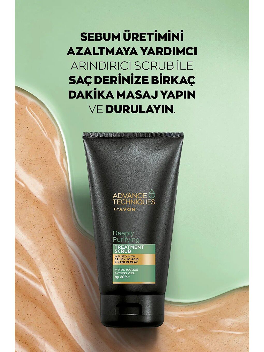 AVON Depply Purifying Yağlı Saçlar için Arındırıcı Scrub 150 Ml. - 2