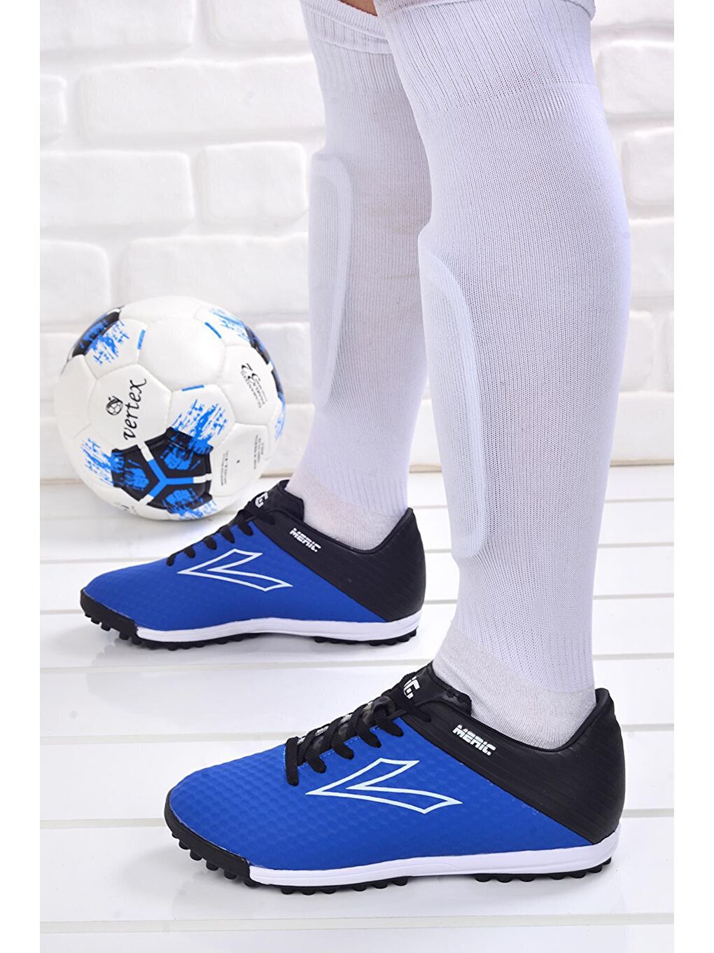 Mavi Meriç HM Halı Saha Erkek Spor Futbol Ayakkabısı-1