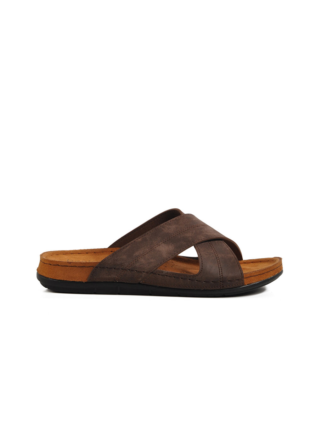 Kahverengi Kahve Anatomik Erkek Terlik Bento M