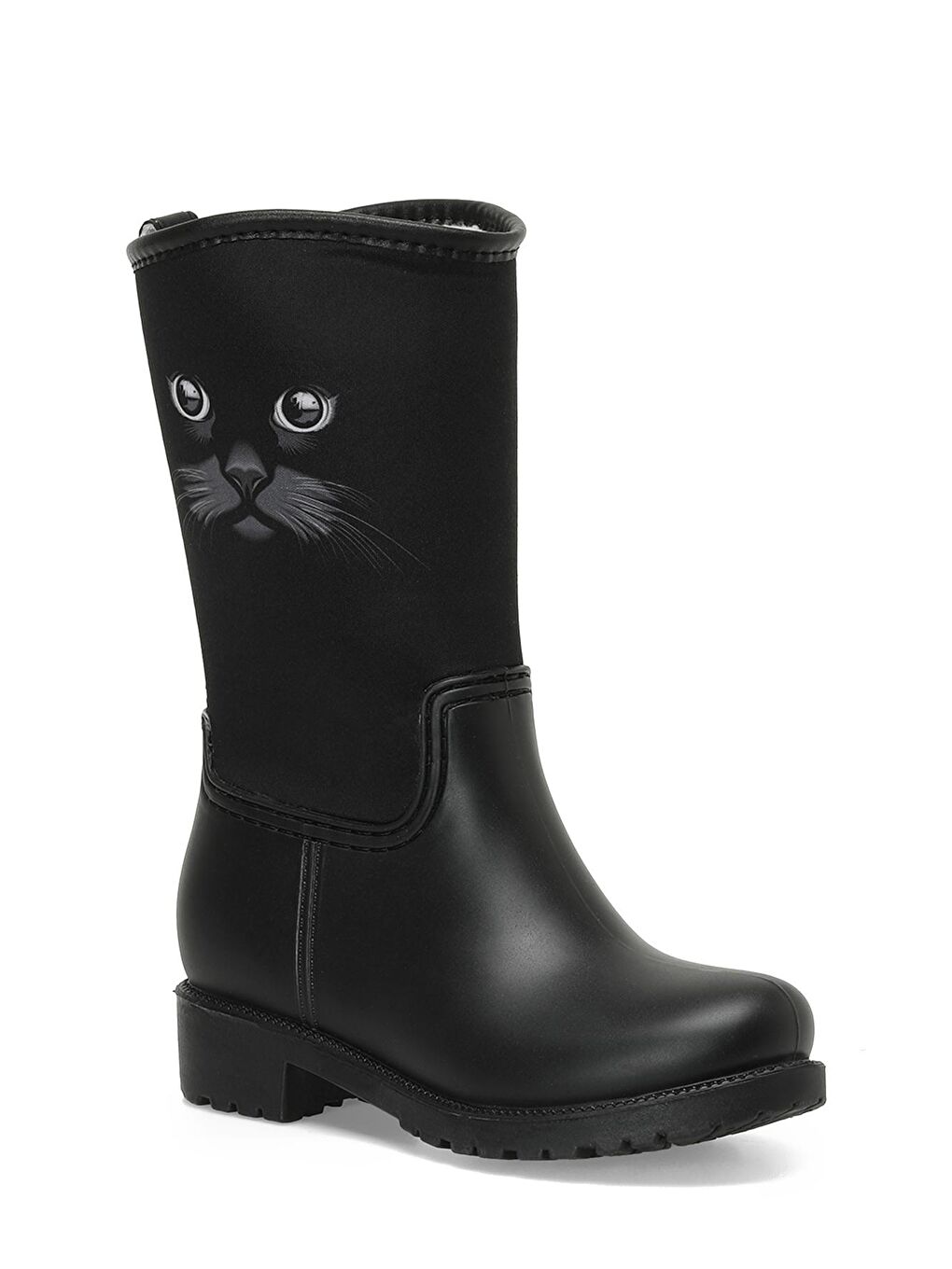 ELIS F 3PR Siyah Kız Çocuk Yağmur Çizmesi-1