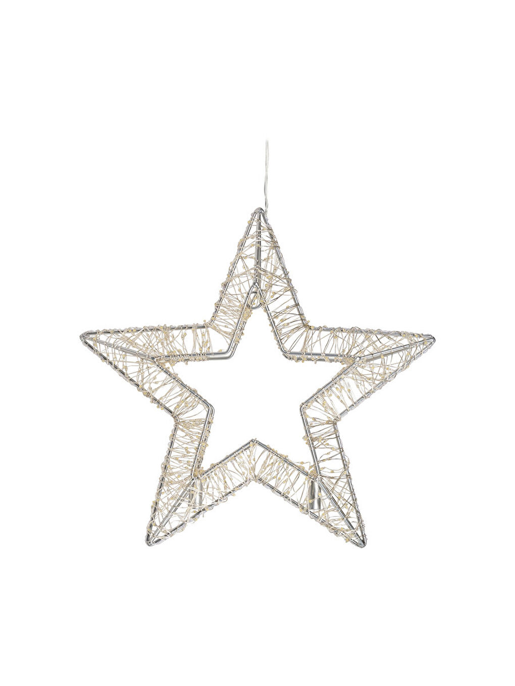 Sarı LED 3D Yıldız, 30 cm, 3’ü 1 Arada-3