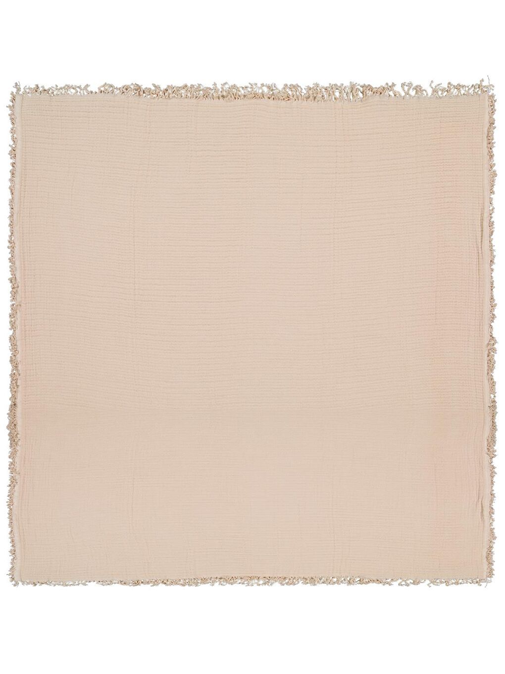 Baby Taraklı 4 Kat Müslin Battaniye - Bej Standart-2