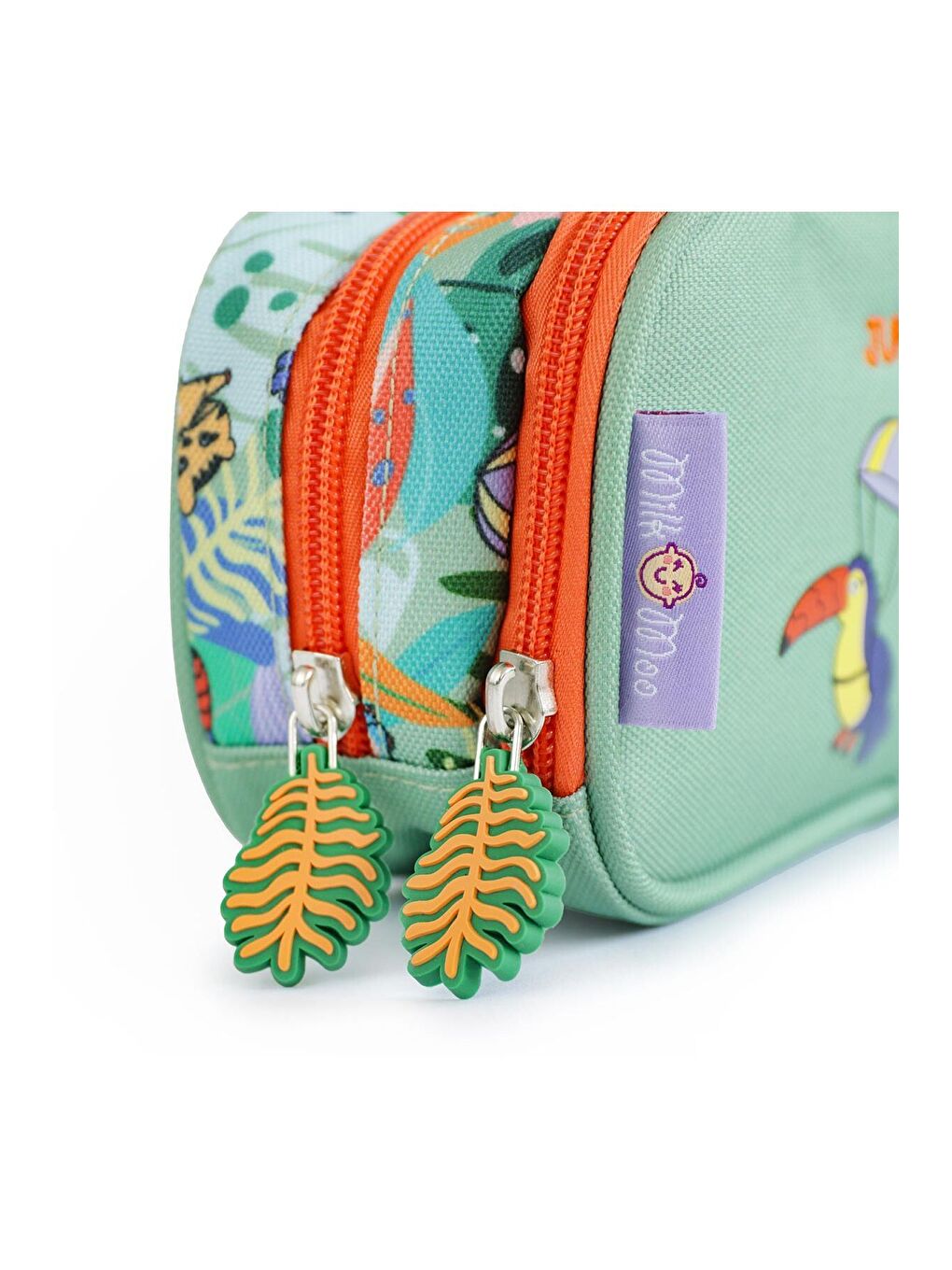 Çift Bölmeli Kalem Kutusu Jungle Friends-4