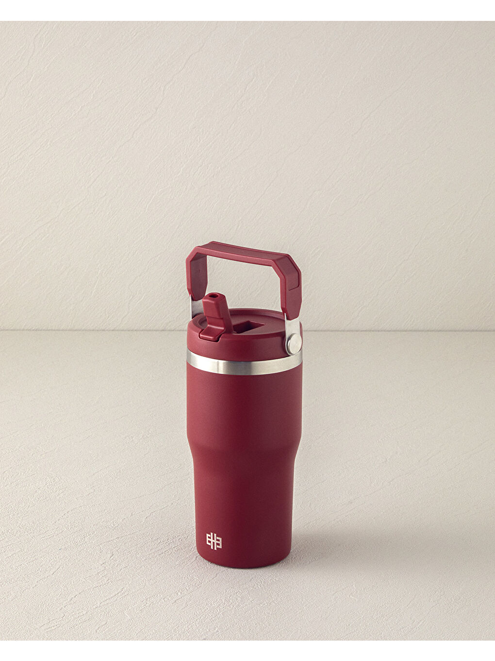 Fiera Paslanmaz Çelik Termos 600 ml Bordo-1